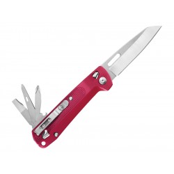 Leatherman Free K2 rouge profond - 8 outils